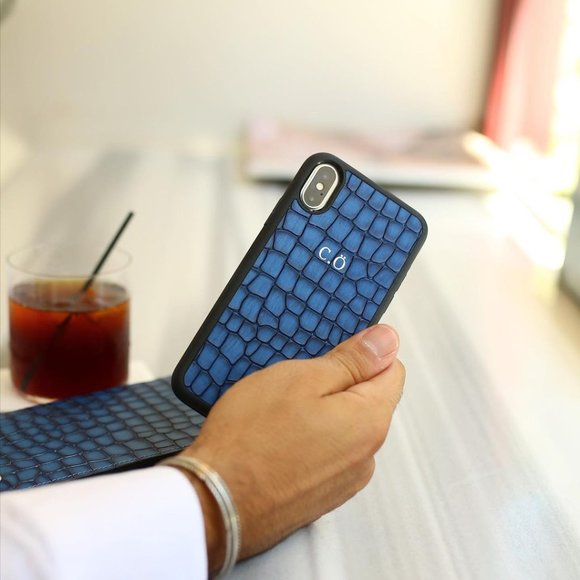 Leather iPhone 13, 13 Pro Max Custom Genuine Italian Leather Phone Case - Picture 2 of 14